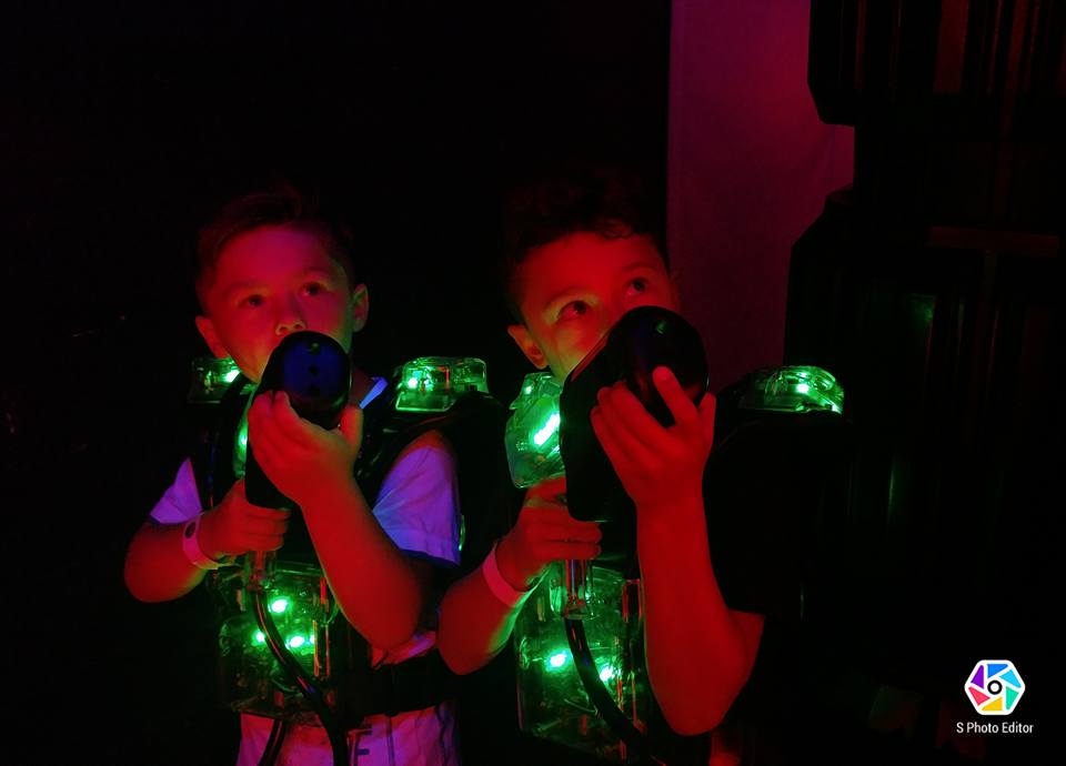 Laser tag arena SkyTag Montreal West Island
