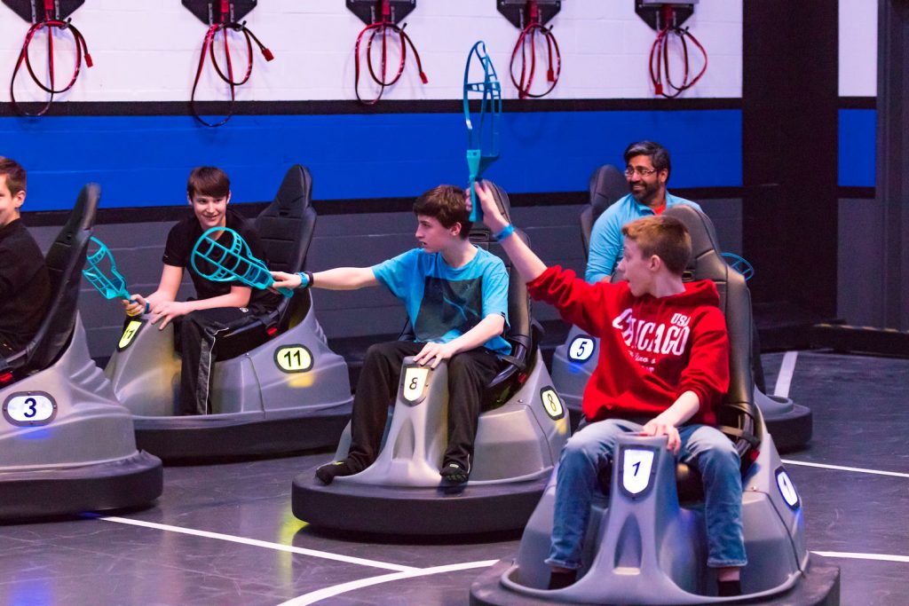 SkyTag Tour all activities CyberSport trampoline laser tag Montreal